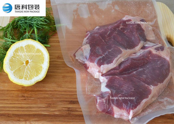 Sacs de stockage d'emballage sous vide de catégorie comestible avec l'entaille de larme