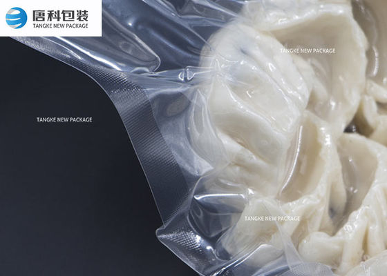 Poche de emballage sous vide de poche scellée par côté du nylon 3 de polyéthylène
