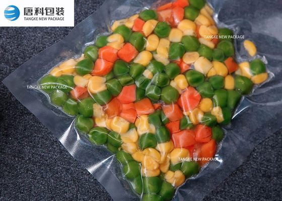 Sac de vide en nylon en plastique clair de catégorie comestible poly