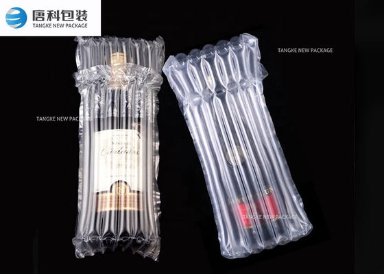 Sac antichoc de coussin de colonne d'air de protecteur de bouteille de vin rouge